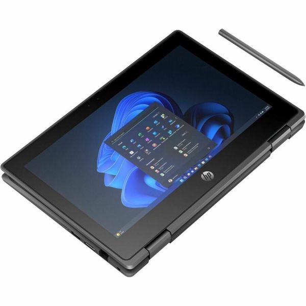 9E923UT#ABA HP Pro x360 Fortis G11 11.6-inch Touchscreen Rugged Convertible 2 in 1 Notebook HD Intel N-Series N100 - vPro Technology