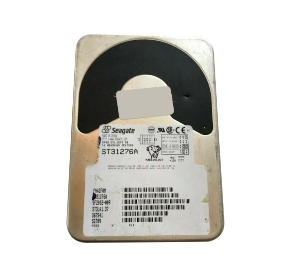 9F2002-009 Seagate Medalist 1276 1.28GB 4500RPM IDE/ATA 64KB Cache 3.5-inch Hard Drive