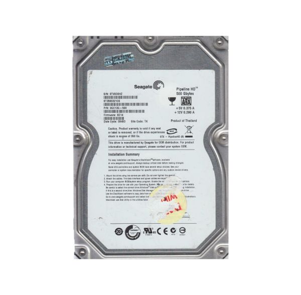 9GC13G-500 Seagate 500GB 5900RPM SATA 3Gb/s 3.5-inch Hard Drive