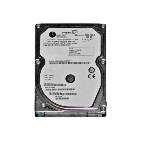 9HH131-031 Seagate 120GB 5400RPM SATA 3Gb/s 2.5-inch Hard Drive
