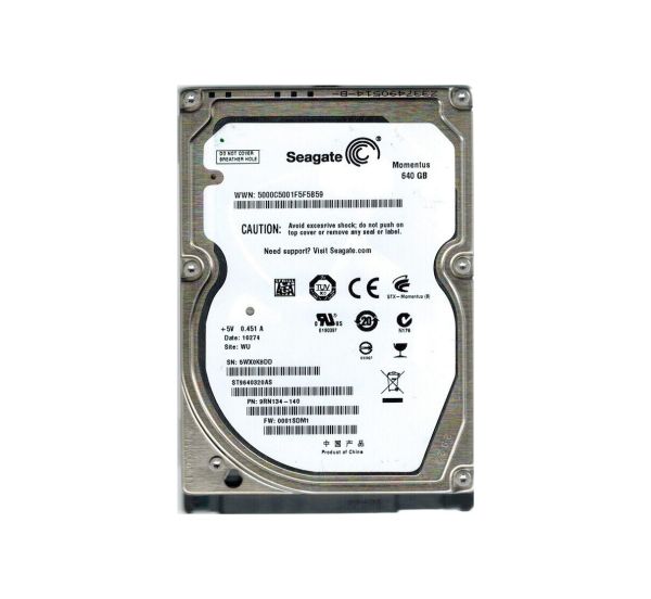 9HH13E-140 Seagate 320GB 5400RPM SATA 3Gb/s 2.5-inch Hard Drive