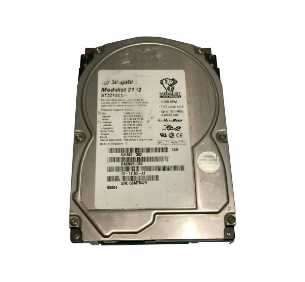 9J1001-302 Seagate 2GB 4500RPM ATA 3.5-inch Hard Drive