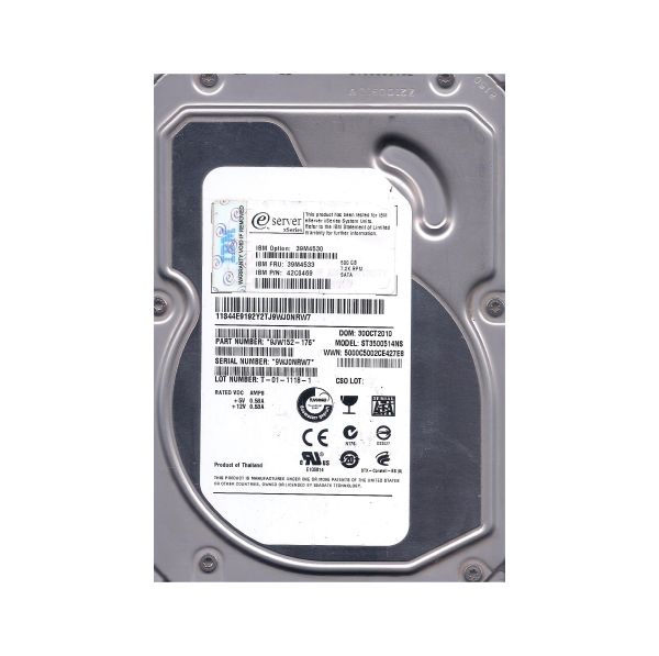 9JW152-176 Seagate 500GB 7200RPM SATA 3Gb/s 3.5-inch Hard Drive