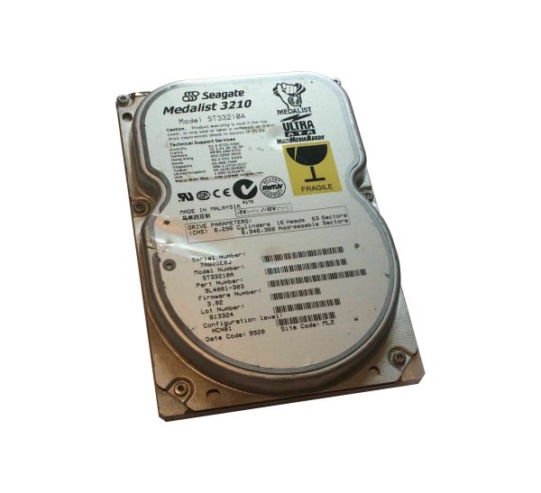 9L4001-303 Seagate Medalist 3210 3.2GB 5400RPM ATA-33 256KB Cache 3.5-inch Hard Drive