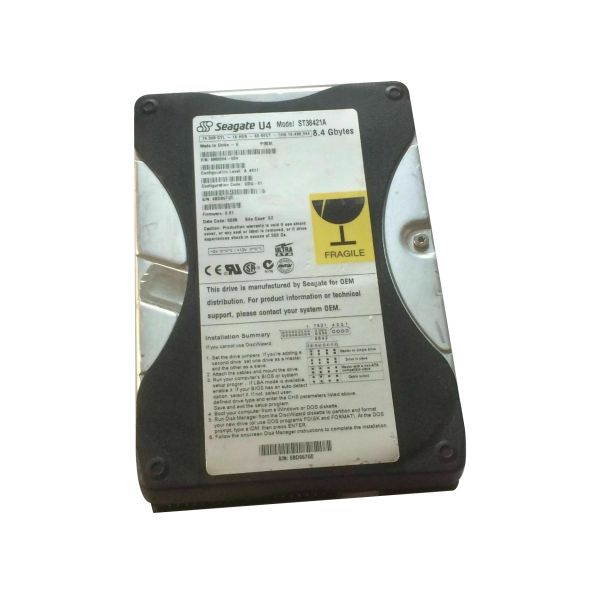 9M9004-034 Seagate U4 8.4GB 5400RPM ATA-66 256KB Cache 3.5-inch Hard Drive