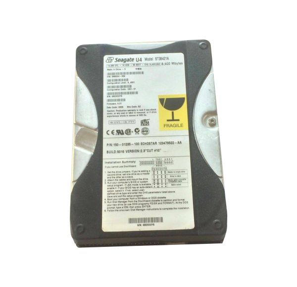 9M9004-056 Seagate U4 8.4GB 5400RPM ATA-66 256KB Cache 3.5-inch Hard Drive