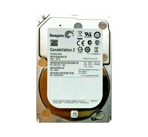 9RZ162-003 Seagate Constellation.2 250GB 7200RPM SATA 6Gb/s 64MB Cache 2.5-inch Hard Drive