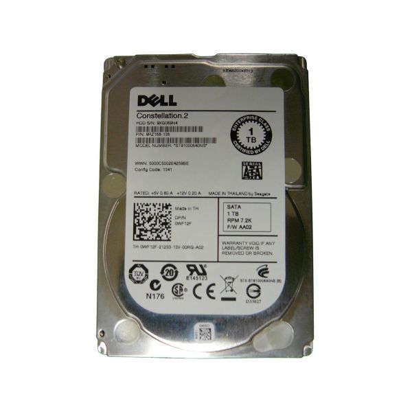 9RZ168-136 Seagate 1TB 7200RPM SATA 6Gb/s 64MB Cache 2.5-inch Hard Drive