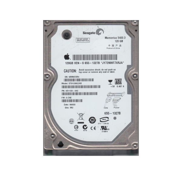 9S1133-042 Seagate Momentus 5400.3 120GB 5400RPM SATA 1.5Gb/s 8MB Cache 2.5-inch Hard Drive