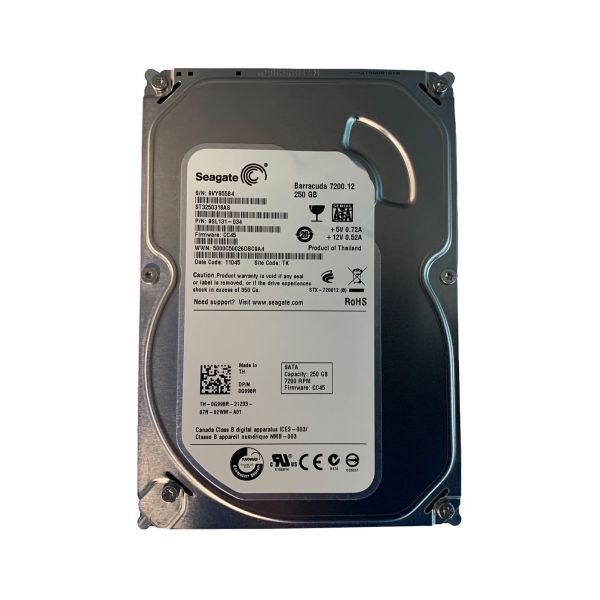 9SL131-034 Seagate BarraCuda 7200.12 250GB 7200RPM SATA 3Gb/s 8MB Cache 3.5-inch Hard Drive