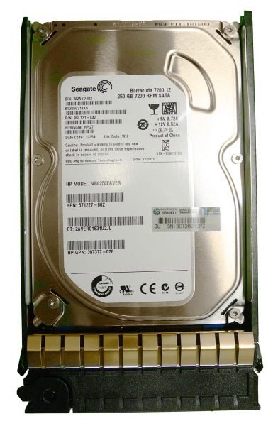 9SL131-842 Seagate BarraCuda 7200.12 250GB 7200RPM SATA 3Gb/s 8MB Cache 3.5-inch Hard Drive