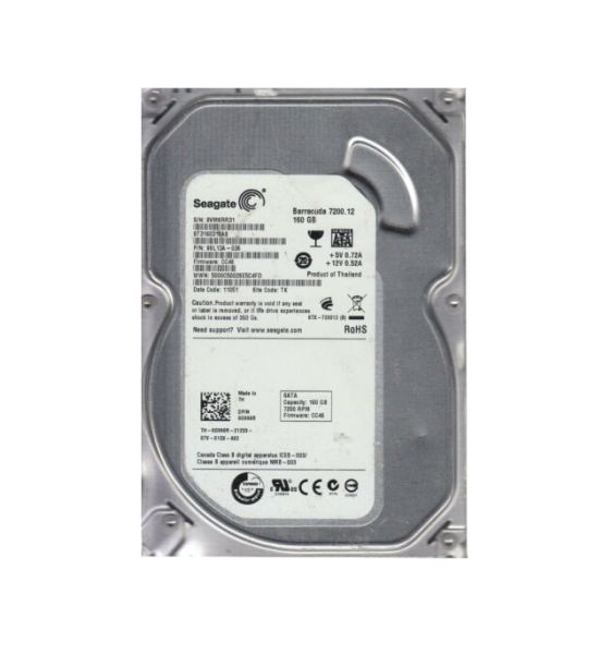 9SL13A-036 Seagate BarraCuda 7200.12 160GB 7200RPM SATA 3Gb/s 8MB Cache 3.5-inch Hard Drive