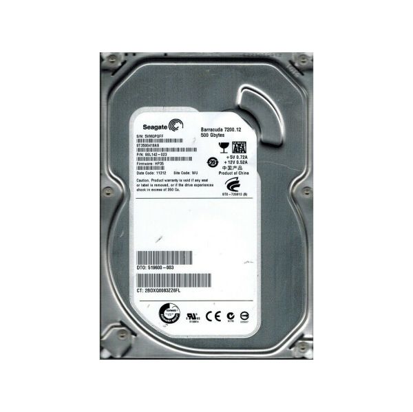 9SL142-023 Seagate 500GB 7200RPM SATA 3Gb/s 3.5-inch Hard Drive