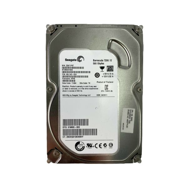 9SL142-024 Seagate 500GB 7200RPM SATA 3Gb/s 3.5-inch Hard Drive