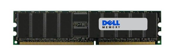 9U175 Dell 1GB DDR-266MHz PC2100 ECC Registered CL2.5 184-Pin DIMM 2.5V Memory Module