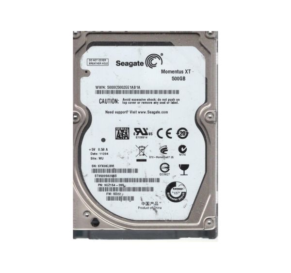 9UZ154-285 Seagate 500GB 7200RPM SATA 3Gb/s 2.5-inch Hard Drive