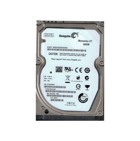 9UZ15E-500 Seagate 320GB 7200RPM SATA 3Gb/s 2.5-inch Hard Drive