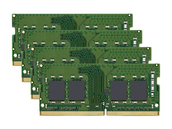 9VS97AV HP 64GB Kit (4 x 16GB) DDR4-2666MHz PC4-21300 Non-ECC Unbuffered CL19 260-Pin SODIMM 1.2V Dual Rank Memory