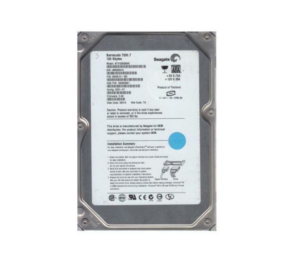 9W2813-160 Seagate 120GB 7200RPM SATA 1.5Gb/s 3.5-inch Hard Drive