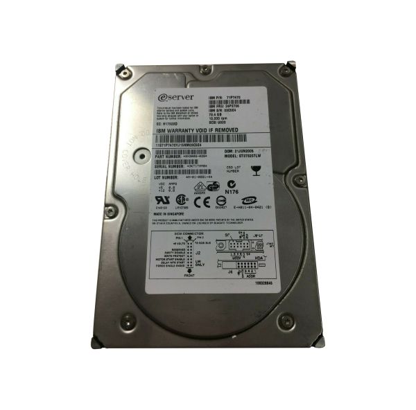 9X3005-039 Seagate Cheetah 10K.7 73.4GB 10000RPM Ultra320 SCSI 68-Pin 8MB Cache 3.5-inch Hard Drive