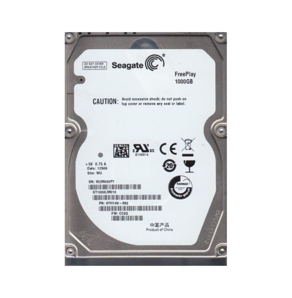 9YH146-552 Seagate 1TB 5400RPM SATA 3Gb/s 2.5-inch Hard Drive