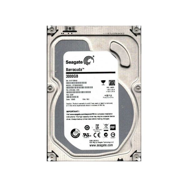 9YN166-570 Seagate 3TB 7200RPM SATA 6Gb/s 3.5-inch Hard Drive