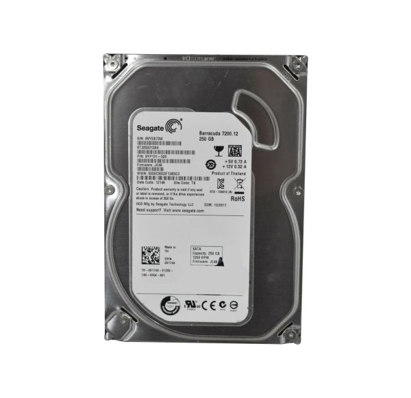 9YP131-520 Seagate 250GB 7200RPM SATA 6Gb/s 8MB Cache 3.5-inch Hard Drive