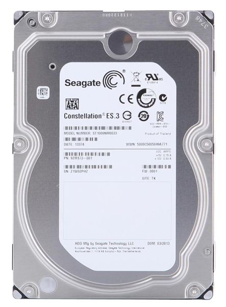 9ZM173-001 Seagate Constellation ES.3 1TB 7200RPM SATA 6Gb/s 128MB Cache (512n) 3.5-inch Hard Drive