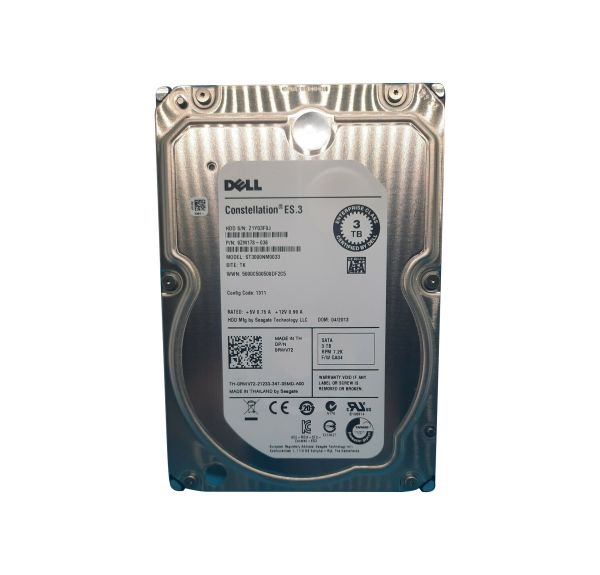 9ZM178-036 Seagate Constellation ES.3 3TB 7200RPM SATA 6Gb/s 128MB Cache 3.5-inch Hard Drive