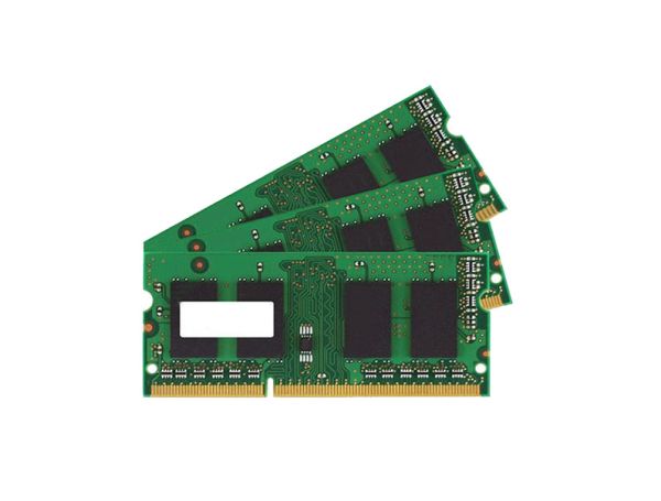 A1J67AV HP 6GB Kit (3 X 2GB) PC3-10600 DDR3-1333MHz non-ECC Unbuffered CL9 SoDIMM Single-Rank Memory