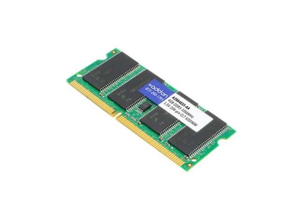 A2884835 Dell 4GB PC3-8500 DDR3-1066MHz non-ECC Unbuffered CL7 SoDIMM Dual-Rank Memory Module