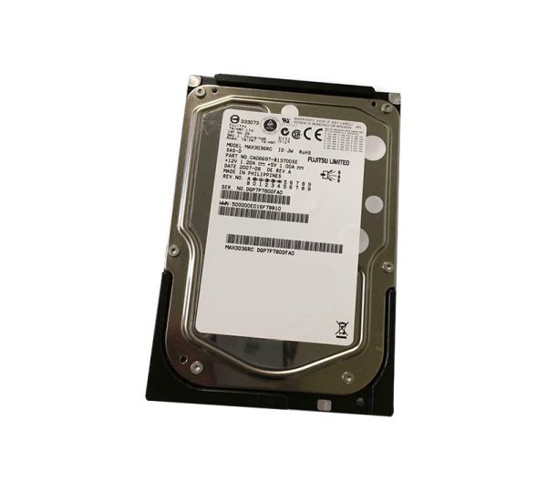 A3C40074912 Fujitsu Enterprise 36.7GB 15000RPM SAS 3GB/s 8MB Cache 3.5-inch Hard Drive