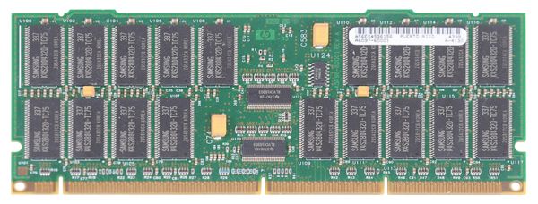 A6097-60001 HP 512MB 133MHz PC133 ECC Registered CL3 278-Pin DIMM 3.3V Memory Module