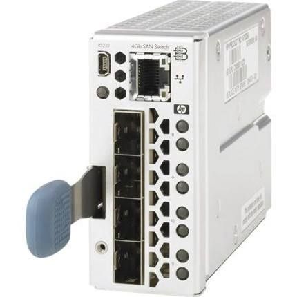 A7534A HP Brocade 4-Port 4GB Fibre Channel with 2-SFPS SAN Switch