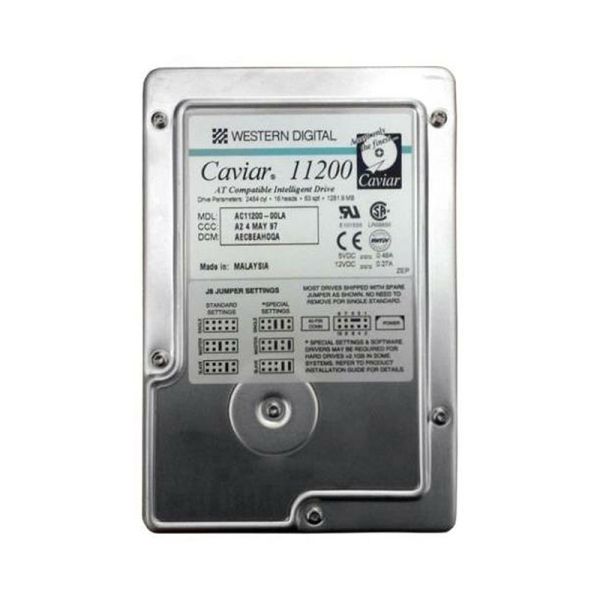 AC11200 Western Digital Caviar 11200 1.2GB 5200RPM ATA-33 256KB Cache 3.5-inch Hard Drive
