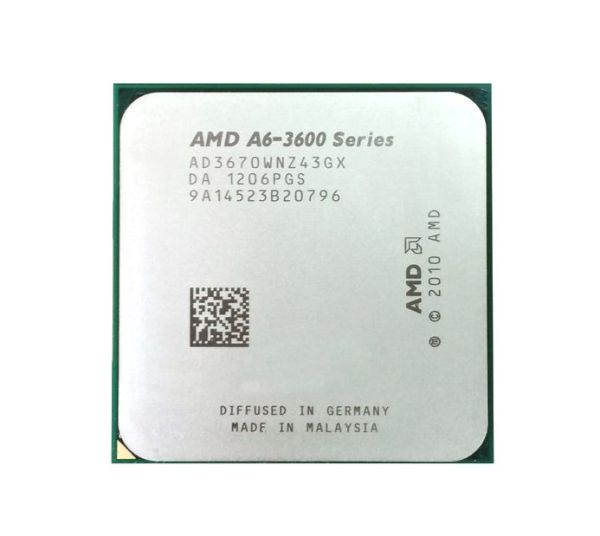 AD3670WNGXBOX AMD A6-3670 Quad-core (4 Core) 2.7GHz 4MB L2 Cache Socket FM1 Processor