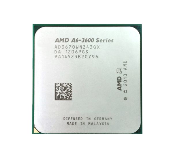 AD3670WNZ43GX AMD A6-3670 Quad-core (4 Core) 2.7GHz 4MB L2 Cache Socket FM1 Processor