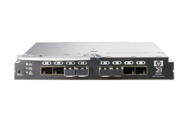 AJ822C HP 16 x Ports 8Gb Fibre Channel + 8 x Ports 8Gb Fibre Channel SFP+ Ports Power Pack+ Managed Fiber Channel SAN Switch for BladeSystem c-Class