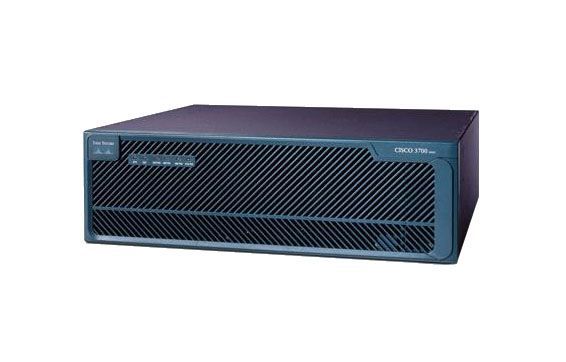 AS3745-T1-48 Cisco 3745 Multiservice Access Router 2 x AIM , 3 x WIC , 4 x Network Module , 2 x HDSM , 3 x CompactFlash (CF) Card 2 x 10/100Base-TX Network LAN