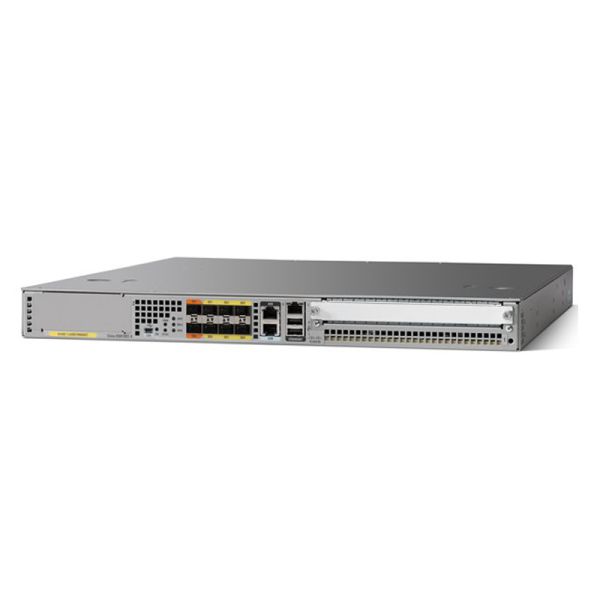 ASR1001X-2.5G-K9 Cisco ASR 1000 Series 1001-X 6 x Ports SFP (mini-GIBIC ) + 2 x Ports SFP+ + 4 x Ports Expansion Slots 1U Rack-mountable Router