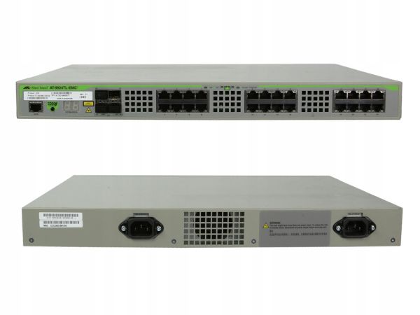 AT-9924TL-EMC-100-5 Allied Telesis 24-Port +4 SFP Gigabit Switch