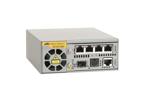AT-CV1203-20 Allied Telesis 2-Slots Converteon Chassis with 1 External AC Power Adapter