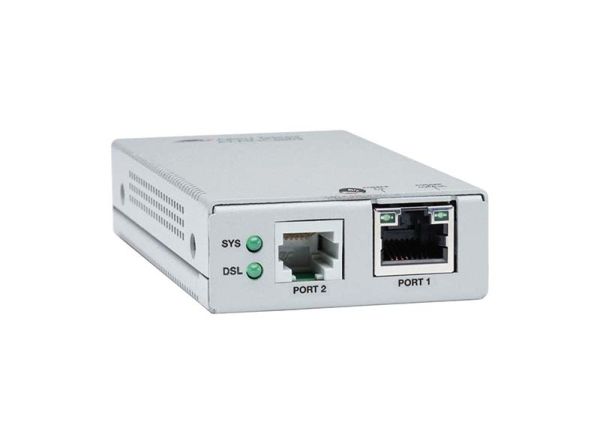 AT-MMC6005-60 Allied Telesis 150Mbps of Bidirectional Data Transfer RJ-11 Mini Media and Rate Converter