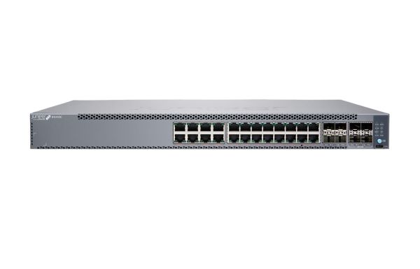 B-EX4100-24T-D-EDU Juniper EX4100 Series EX4100-24T 24 x Ports 10/100/1000Base-T + 4 x 10GbE Uplink Ports + 4 x 25GbE Stacking/Uplink Ports Layer 3 Managed 1U Rack-mountable Gigabit Ethernet Network Switch