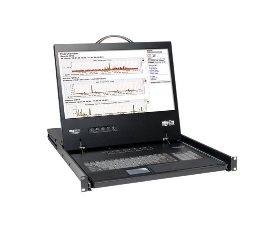 B040-008-19 Tripp-Lite 8-Port VGA Console Cat5 KVM Switch