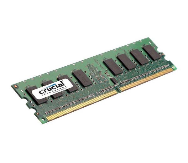BLS2G2D80EBS1S00 Crucial Technology 2GB DDR2-800MHz PC2-6400 non-ECC Unbuffered CL6 240-Pin DIMM 1.8V Memory Module