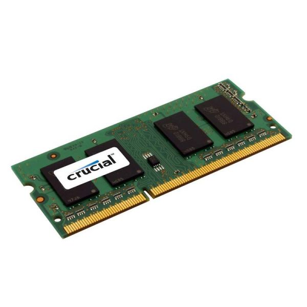 BLS2K4G3N169ES4 Crucial Technology 8GB Kit (2 X 4GB) DDR3-1600MHz PC3-12800 non-ECC Unbuffered CL11 204-Pin SoDimm 1.35V Low Voltage Memory