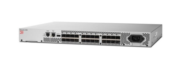 BR-320-0008 Brocade 300 Serie 24-Port 8GB Fibre Channel SAN Switch (8 Ports Active)