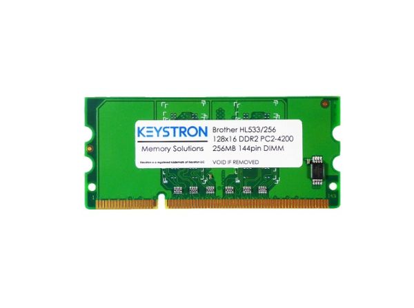 BRO-HL533/256 Brother 256MB DDR2 16-Bit non-ECC Unbuffered 144-Pin DIMM Memory Module