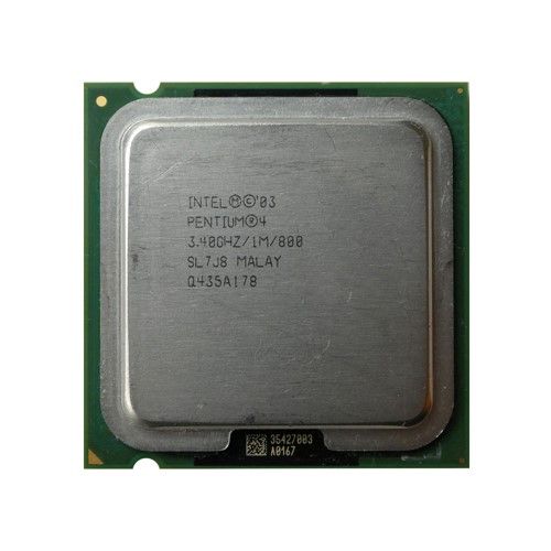 BX80547PG3400E Intel Pentium 4 550J Single-Core 3.40GHz 800MHz FSB 1MB L2 Cache Socket LGA775 Processor